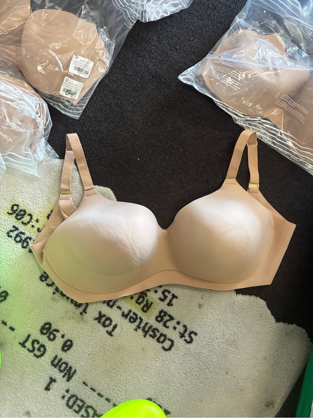 Women’s Honeylove Cloudembrace Bra Sand New SZ 42 DDD(F) NWT